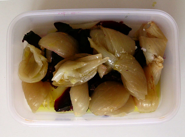 Lunchbox - Cebolla y remolacha asadas