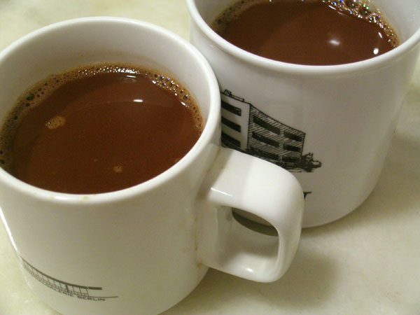 Chocolate Simón a la taza