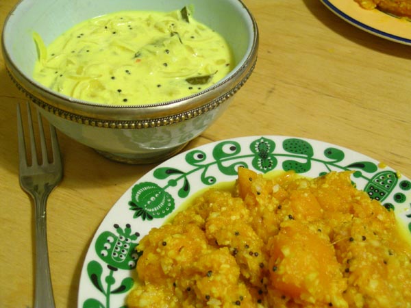 Curry de calabaza y coco