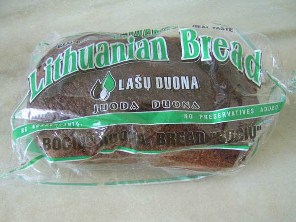 Pan lituano de centeno y alcaravea, Lasu Duona