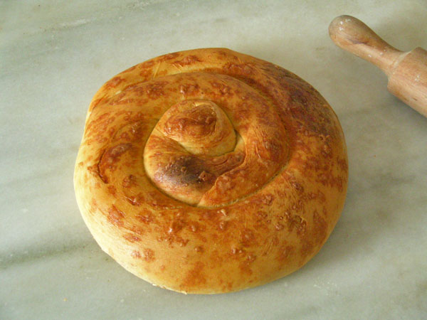 Primer intento al pan casero de tahini